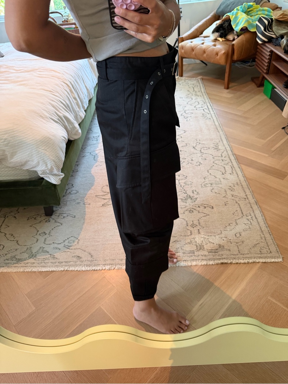 ACNE STUDIOS
Barrel-Leg Twill Cargo Trousers - Picture 2 of 7